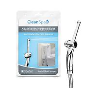 Brondell Hand Held Bidet Sprayer for Toilet: Brondell CleanSpa Advanced Bidet Attachment, Precision Pressure Control Jet Spray, Ergonomic Handheld Bidet for Toilet, Toilet Water Sprayer & Hose Set