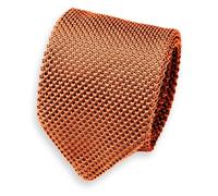 Broni&Bo Coral Fusion Wedding Ties for Men from Knitted Ties for Men - Solid Pink Plain Mens Ties for Every Occasion