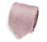 Broni&Bo Dusty Pink Wedding Ties for Men from Knitted Ties for Men - Solid Pink Plain Mens Ties for Every Occasion