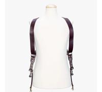 Bronkey Berlin 502 - Brown Dual Leather Dual Harness Camera Strap - One Size