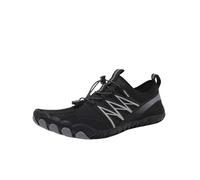 Bronoir Barefoot Shoes, Orthopedic Barefoot Shoes for Women and Men, Casual Quick-Dry Pool Surf Barefoot Shoes (Black,38)