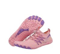 Bronoir Barefoot Shoes, Orthopedic Barefoot Shoes for Women and Men, Casual Quick-Dry Pool Surf Barefoot Shoes (Pink,39)