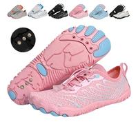 Bronoir Grounding Shoes with Copper for Women Men, Hike Barefoot Footwear Shoes Effectively Soft Comfortable (Pink, Adult, Women, 5, Numeric, UK Footwear Size System, Medium)