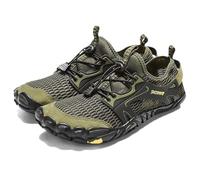 Bronoir Skin Pro - Allround Barefoot Shoes,Orthopedic Walking Shoes for Men,Lightweight Non-Slip Orthopedic Hikes Shoes(Green,6.5 UK)