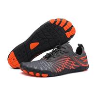 Bronoir Skin Pro with Copper - Grounding Allround Barefoot Shoes,Unisex Lightweight Non-Slip Barefoot Shoes(Orange,10 UK)