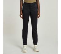 Bronson Mid Waist Chino - Black - Women 32-34