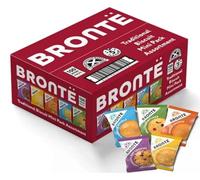 Brontë Biscuits Variety Box, 100 Mini Packs, 5 Flavours (1 Biscuit Per Pack), Individually Wrapped, for Coffee, Tea, Office, Lunch Boxes & Hospitality By Red Rainbow