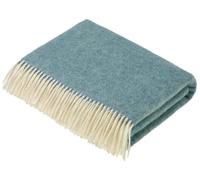 Bronte by Moon Herringbone Blue Aqua Throw