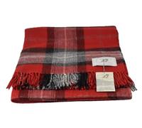 Bronte by Moon Skye Check Red Throw