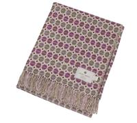 Bronte Dales By Moon Milan Merino Wool Throw Clover 100% Merino Wool Blanket British UK-Made Warm Gift