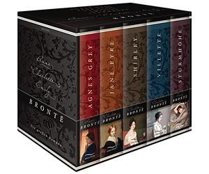 Brontë, Die großen Romane - Agnes Grey - Jane Eyre - Villette - Shirley - Sturmhöhe (5 Bände im Schuber)