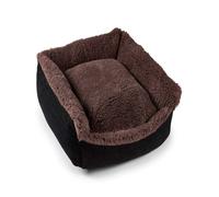 Bronte Glen Senior Gold 7+ Cosy Dog Bed - Brown - 72x72cm