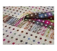 Bronte Grey Multi-Spot Throw