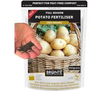 Bronte Heritage 1KG Full Season Potato Fertiliser - 100% Organic & Slow Release Formula. Promotes Healthier, Stronger Roots & Larger Tubers. Full Season Nutrient Supply. Resealable Pack with Guide