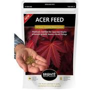 Bronte Heritage Acer Feed Controlled-Release Fertiliser - Plant Food for Japanese Maples in Borders, Pots, Containers. Easy-Apply Granules for Strong Roots, Vibrant Foliage, Healthy Growth. 120g Pouch