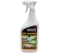 Bronte Heritage Bug & Mildew Control 1L - Ready to Use Bee Friendly Pesticide Free Spray. Controls Whitefly, Aphids, Spider Mites, Mealybugs & Scale. Flower, Fruit & Vegetable Foliar Feed. UK Made