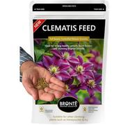 Bronte Heritage Clematis Feed Controlled-Release Fertiliser - Plant Food for Honeysuckle, Ivy & Other Climbers in Borders, Pots, Containers. Easy-Apply Granules to Boost Growth & Flowering. 120g Pouch