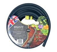 Bronte Heritage Collection Porous Soaker Hose 25M Leaky Pipe Drip Irrigation Kit With Tap Connector, Recycled Rubber