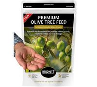 Bronte Heritage Olive Tree Feed Controlled-Release Fertiliser - Plant Food for Olive Trees in Pots, Patios & Gardens. Easy-Apply Granules for Evergreen Lush Foliage & Robust Growth. 120g Pouch