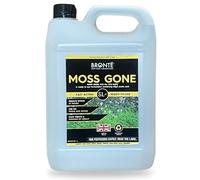 Bronte Heritage Walk Away Moss Killer 5L - Ready-to-Use, Glyphosate-Free, Moss Remover for Patios, Paths, Decking & Gravel. Natural Formula, Results in 24 Hours, Safe for Pets & Kids