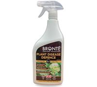 Bronte Plant Disease Defence Spray 1L - Boosts Natural Plant Immunity. Pesticide-Free, Safe for Kids, Pets & Bees. Fights Mildew, Rust, Leaf Spot. For All Plants. 100% Recycled Bottle