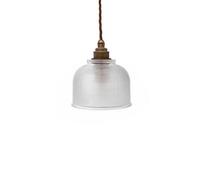 Bronte Prismatic Glass Pendant Light - Old English Brass - Se Home
