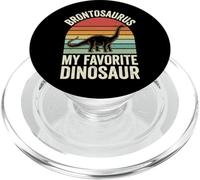 Brontosaurus My Favorite Dinosaur PopSockets PopGrip for MagSafe