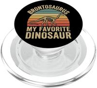 Brontosaurus My Favorite Dinosaur PopSockets PopGrip for MagSafe