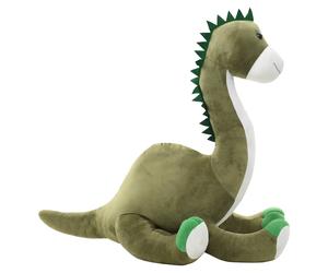 Brontosaurus Plush Toy Green 100x65cm Extra Soft Polyester Cuddly Dinosaur Large