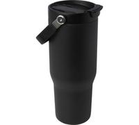 Bronx Dual Function Lid Recycled Stainless Steel Insulated 900Ml Tumbler Solid Black (One Size)