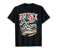 Bronx Puerto Rican Heritage Subway Train Vintage Urban Pride T-Shirt