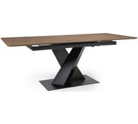 Bronx Walnut 6-8 Seater Extending Dining Table - 160cm-200cm