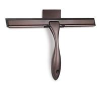 (Bronze, 10-Inch) HIWARE All-Purpose Shower Squeegee for Shower Doors, Bathroom, Window and Car Glass - Stainless Steel, 10 Inches