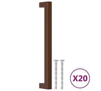 Cabinet Handles Door Handles Furniture Drawer Pull Stainless Steel vidaXL