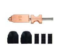 Bronze 3D Printing Nozzle Set Upgraded AD5X Type for Fast Removal and Enhances Heat Resistance in Professional Use Quick Release Bronze Nozzle