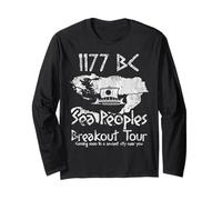 Bronze Age Sea Peoples Archeology History Teacher Long Sleeve T-Shirt