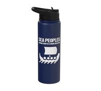 Bronze Age Sea Peoples Funny Story Stainless Steel Insulated Water Bottle