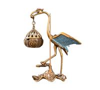 Bronze Alloy Traditional Incenses Holder with Artistic Oriental Theme Antique Chinese Aromatherapies Fragrances Diffuser Metal Aromatherapies Diffuser