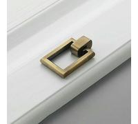 Bronze American Retro Simple Furniture Cabinet Door Single-Hole Handle Copper Semicircle Antique Copper Cabinet handle-5001Vintage Brass-13