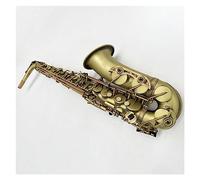 Bronze Antique Eb Professional Alto Saxophone Classic One-to-one Structure Engraved Pattern Saxophone for Student