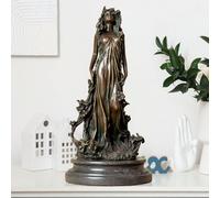 Bronze Aphrodite Statue, 11.81” Greek Goddess of Love Sculpture, Timeless Bronze Art Piece, Unique Gift for Mythology Lovers, Art Collectors - Elevate Your Space Décor