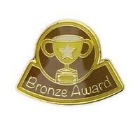 Bronze Award Enamel Badge 10 Pack