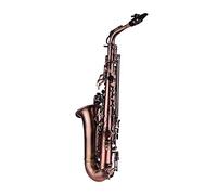 Bronze Bent Eb Alto Saxophone E- flat Sax Carved Pattern Woodwind Instrument With Carry Case Glovess