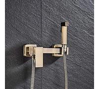 Bronze Bidet Shower FaucetBrass Hygienic Spray Tap with Hot & Cold Mixer for ToiletVersatile Airbrush Bidet Shower for Ultimate Cleanliness