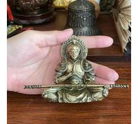 (bronze) Black Myth Wukong Ornament Simple Household Creative Fighting Buddha Brass Three-dimensional Decoration Car Console Decoration