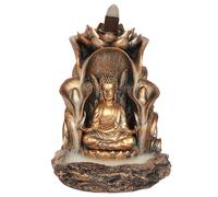 Buddha Backflow Waterfall Incense Burner 14cm