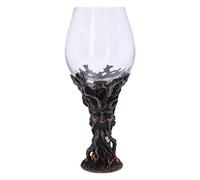 Nemesis Now Bronze Forest Nectar Ancient Tree Spirit Green Man Goblet Wine Glass, 1 Count (Pack of 1)