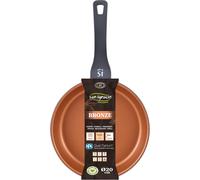Bronze Frying Pan Cast Aluminium Non-Stick Induction Skillet Hob Pan 20cm 326