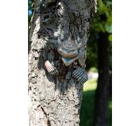 Bronze Goblin Tree Peeker Ornament
