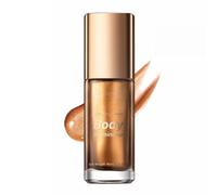 Bronze Gold Body Shimmer Oil-Face and Body Oil-Bronzer Smooth Shine Liquid Foundation-Long-lasting,Waterproof Moisturizing Liquid Highlighter-Shimmer Highlighter Makeup for Women Man-40ml